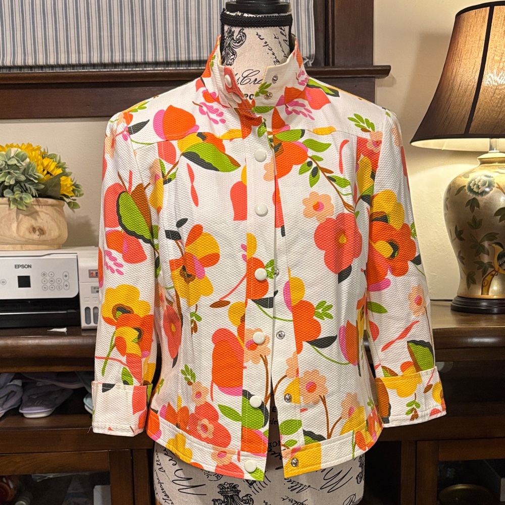 Carlisle Multicolor Floral Women's Blazer